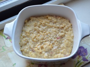 Овсянка с сыром