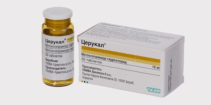 Передозировка Церукалом
