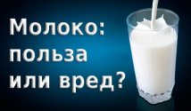 Молоко: польза и вред для организма человека