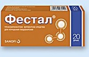 Фестал при интоксикации