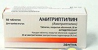 Передозировка Амитриптилином