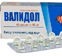 Передозировке Валидола